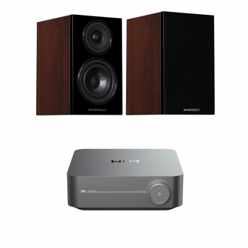 KIT STEREO WIIM AMP PRO + BOOKSHELF WHARFEDALE DIAMOND12.1