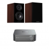 KIT STEREO WIIM AMP PRO + BOOKSHELF WHARFEDALE DIAMOND12.1
