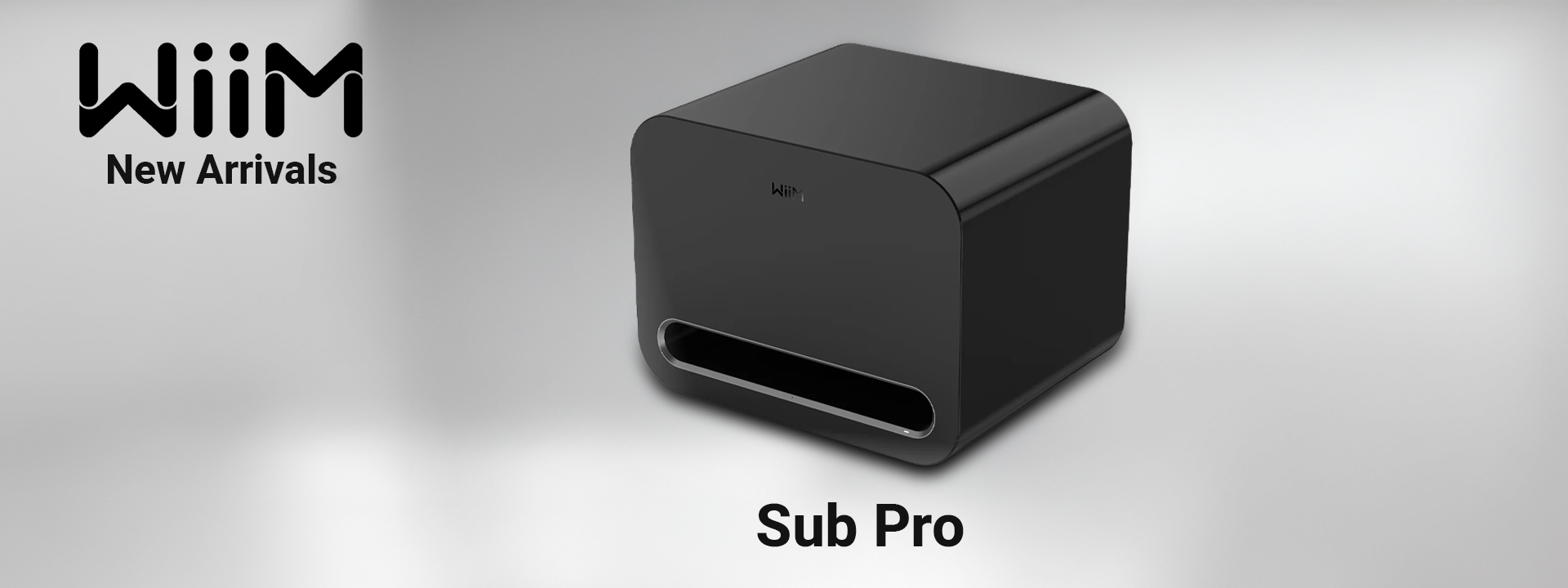 Banner New Arrivals Wiim Amp Ultra y Sub Pro